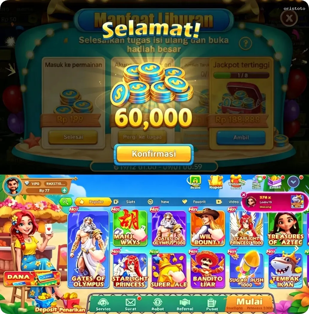 oristoto Masuk - oristoto Resmi